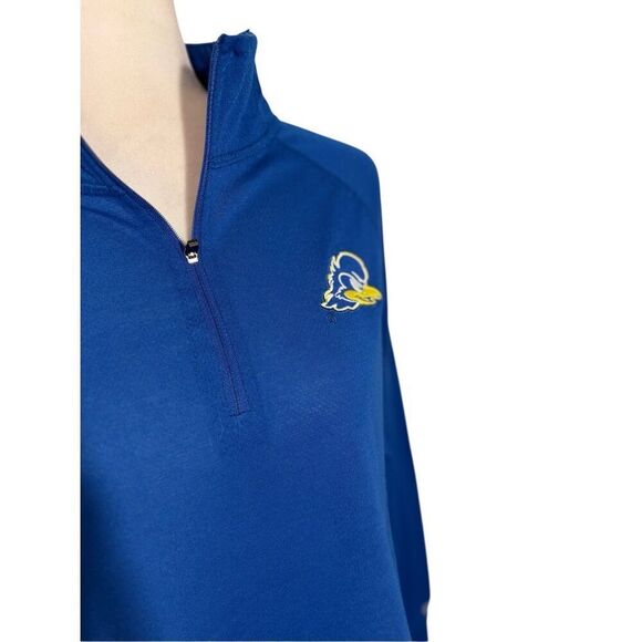 Colosseum University of Delaware royal blue 1/4 zip lightweight pullover - XL - Picture 2 of 6